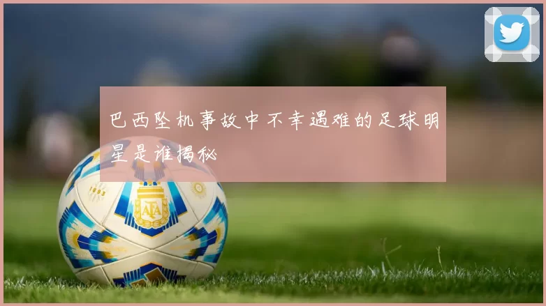 巴西坠机事故中不幸遇难的足球明星是谁揭秘